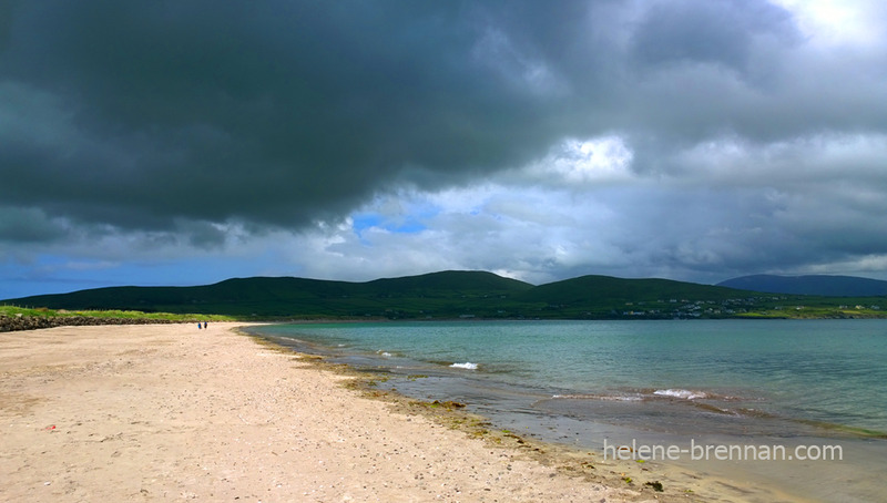 Sunny Beach, Cloudy Sky Photo