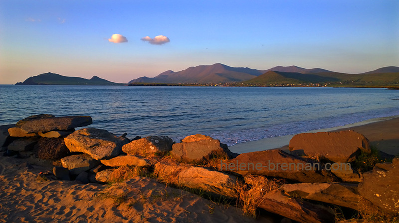 Evening Sunlight at Smerwick Harbour Photo