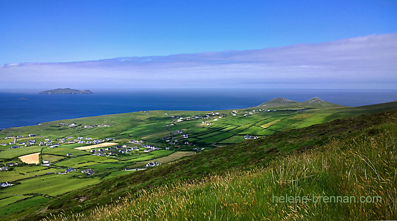 Dunquin and Inis Tuaisceart from Mount Eagle, Photo