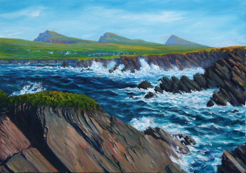 Ferriter's Cove 2 Oil on Canvas