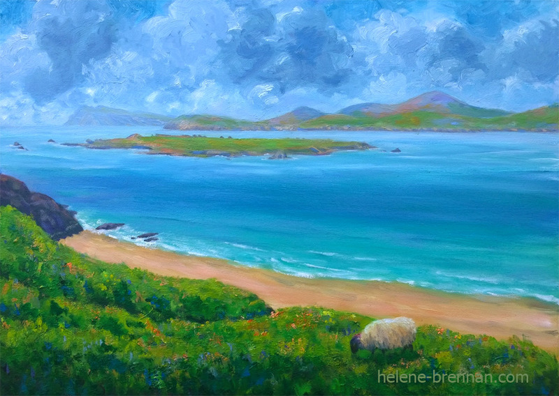 On Great Blasket Island Oil on Canvas