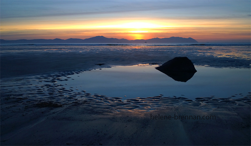 Ballyheigue Beach at Sunset 3205 Photo