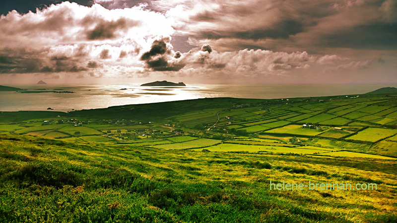 View of Inis Tuaisceart from Mount Eagle 935 Photo