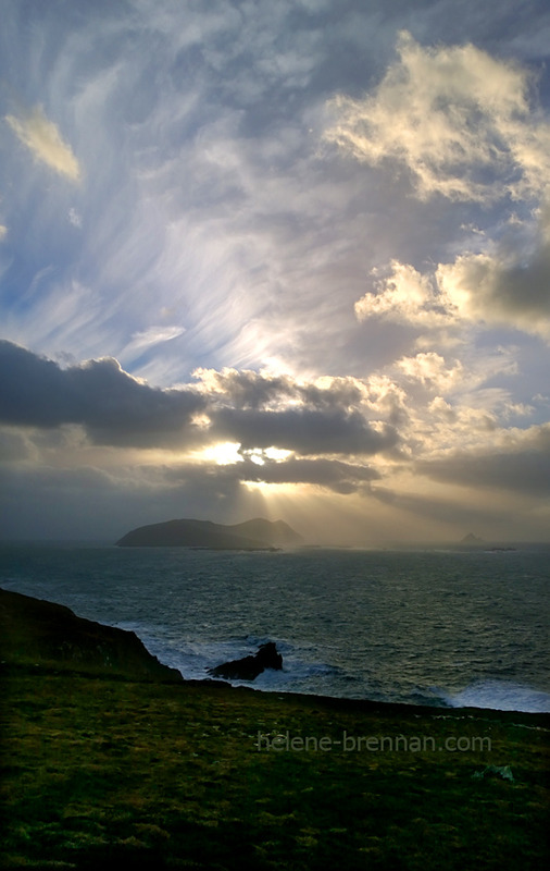 Great Blasket Island and Tiaracht Photo