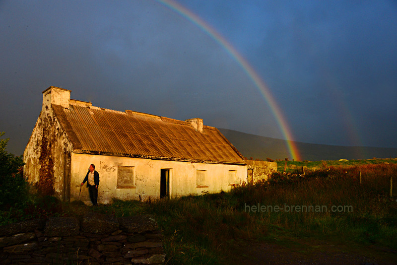 Old Cottage with Rainbow at Brandon Creek 1567 Photo