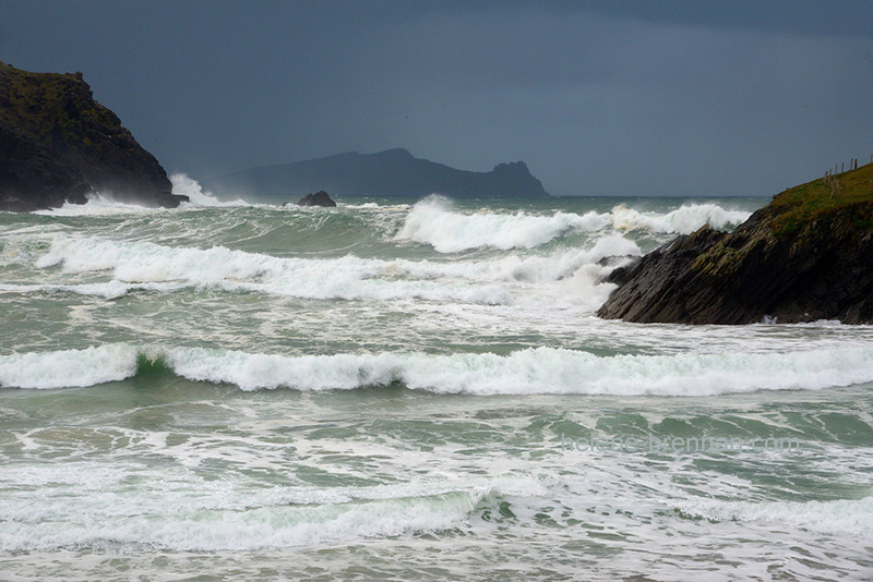 Stormy Weather on Clogher Beach 2922 Photo