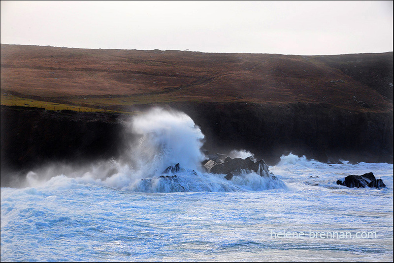 Stormy Sea at Clogher 2988 Photo