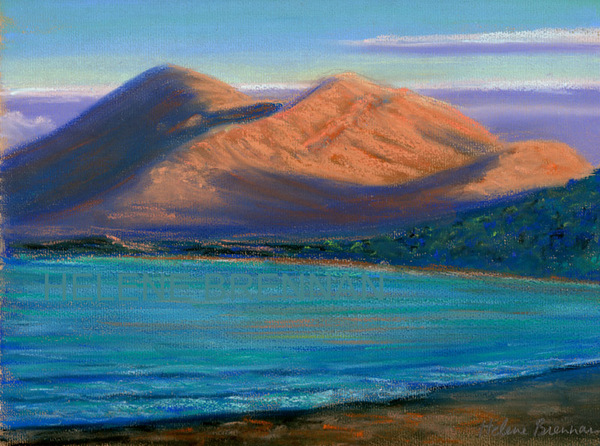 Croagh Patrick in December Sunset Limited edition print