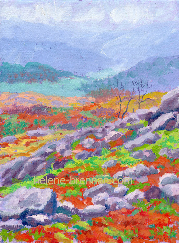 North Wales Winter Colours Painting: Oil Painting
