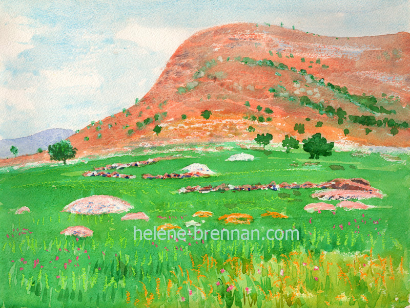 High Atlas Mountains 002 Watercolour