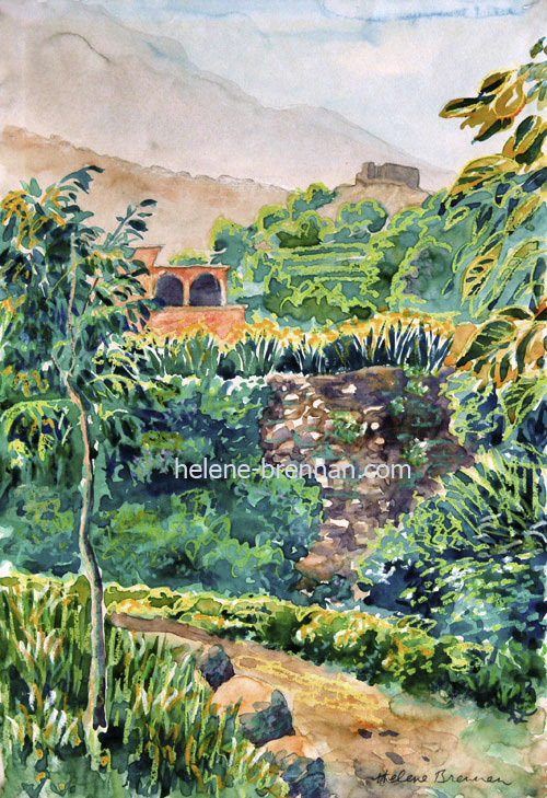 High Atlas Mountains Original watercolour