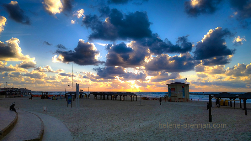 Beach at Tel Aviv Photo