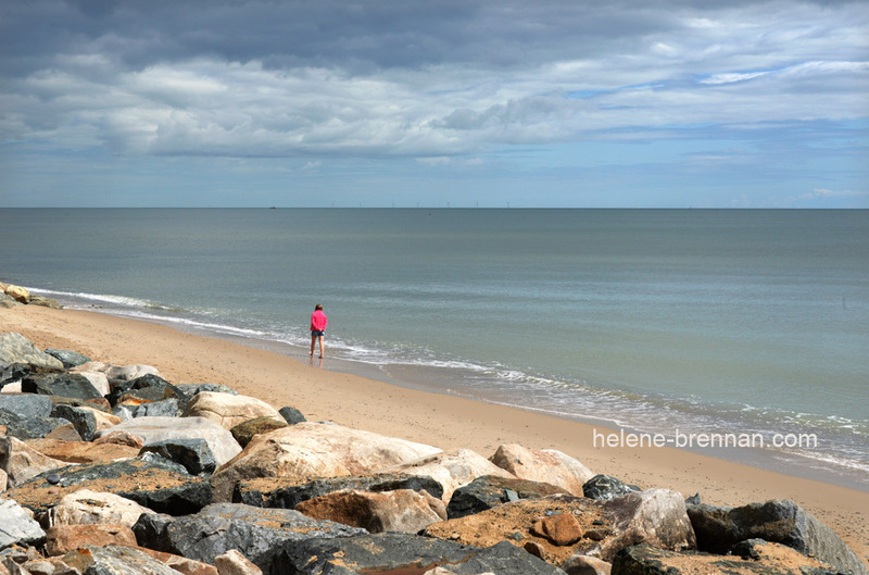 Beach Walking in Courtown 5764 Photo