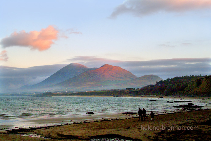 December Sunset on Croagh Patrick Photo