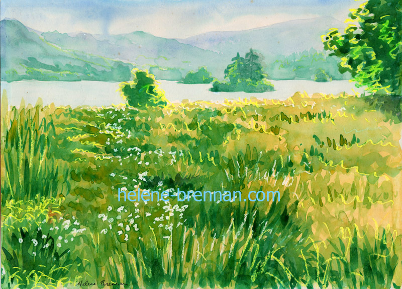 Borrowdale, Lake District Watercolour