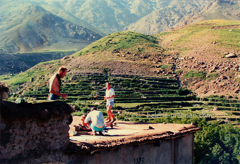 Village Rooftop, High Atlas Photo