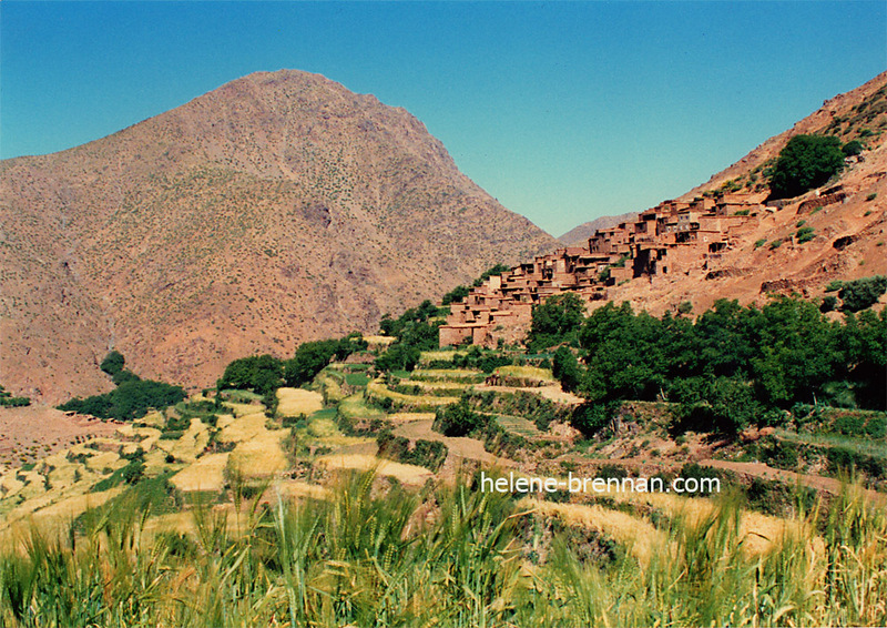 Village on a mountain Photo