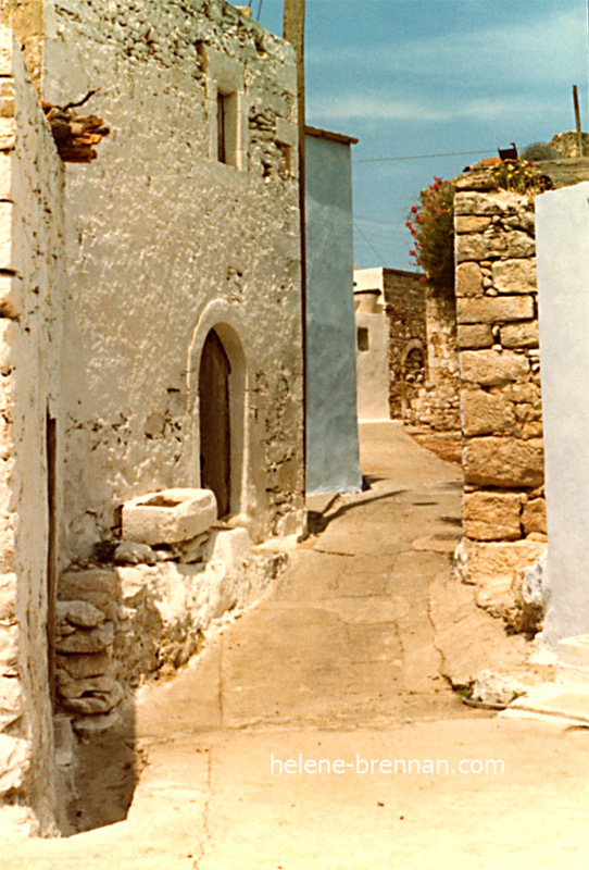 Narrow Street, Rethymnon Scanned photo print