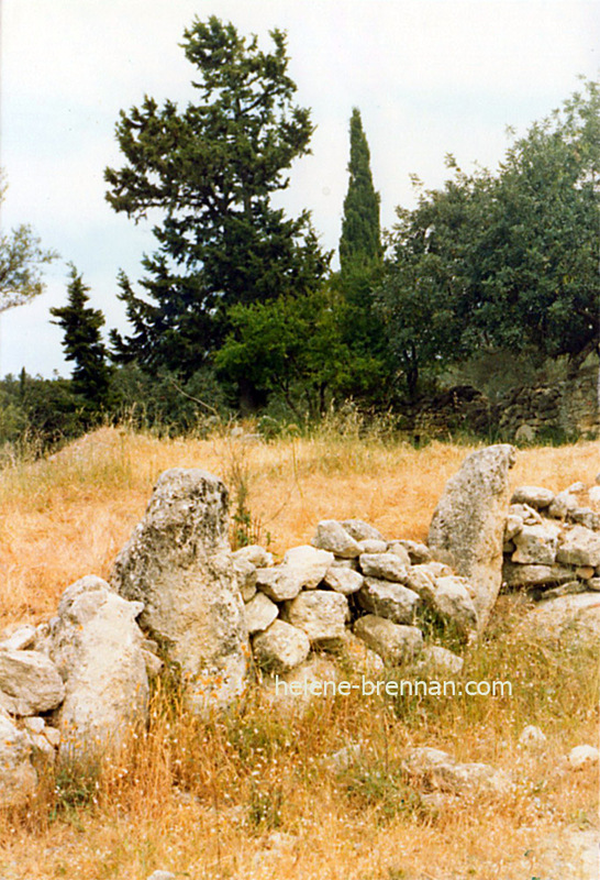 Rural Scene, Crete Scanned photo print
