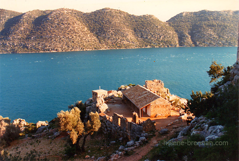 Simena, Kekova Bay Scanned photo print