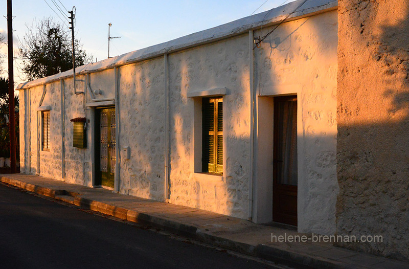 Evening Sunlight on Traditional House 2247 Photo
