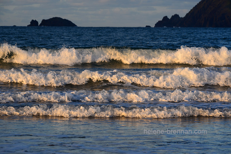 Evening Sunlight on Surf 4377 Photo