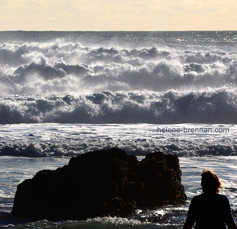 admiring the Breakers, Coumeenole Beach 4685 Photo