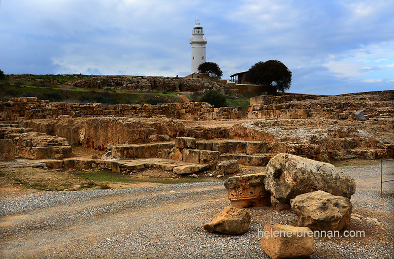 Paphos Lighthouse, from Archaeological Park 6747 Photo
