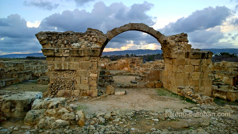 Saranta Kolones, Paphos Archaeological Park 2080 Photo