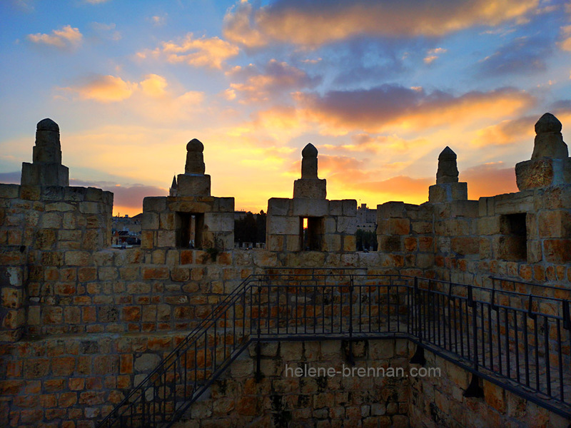 Sunset from the Old City Wall 1453 Photo