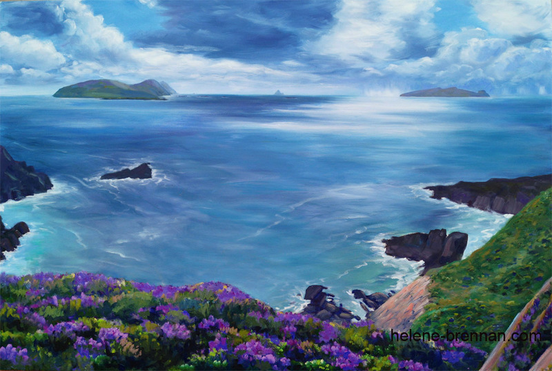 Blasket Islands Oil on Canvas