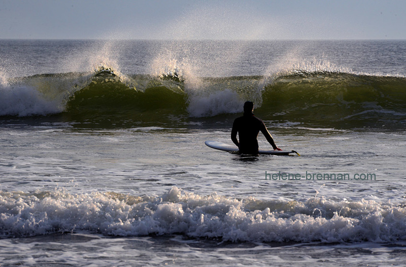 Surfing at Inch Beach 8090 Photo