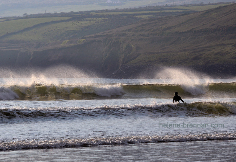 Surfing at Inch Beach  8114 Photo