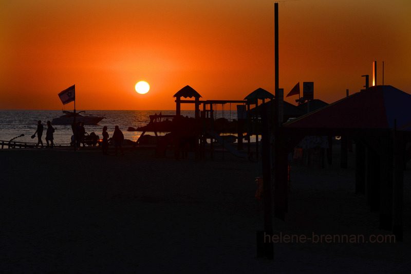 Tel Aviv Sunset 0779 Photo