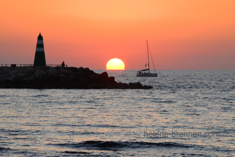 Tel Aviv Sunset 0787 Photo